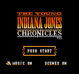 The Young Indiana Jones Chronicles Title Screen